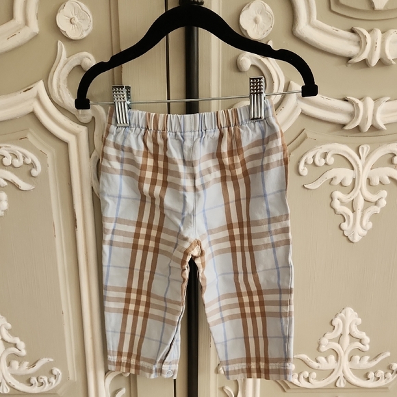 Burberry Other - Burberry Classic Plaid Boy Pants Size 18 Months